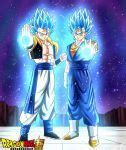 Gogeta and Vegetto SSJ Blue by Surgeon-Art | Dragon ball super artwork, Dragon ball super art ...