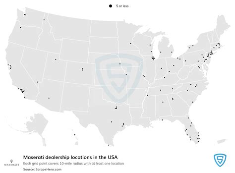 Maserati Dealership locations in the USA - ScrapeHero Data Store