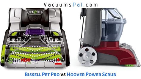 Bissell ProHeat 2x Revolution Pet Pro vs Hoover Power Scrub Deluxe - Vacuums Pal