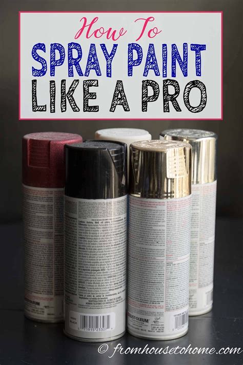 10 Spray Painting Tips and Tricks For Creating A Smooth Finish | Spray ...