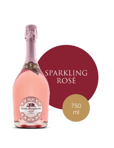 Santa Margherita Brut Rose Sparkling Wine, 750 mL - Fred Meyer