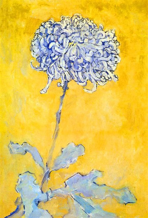 sulphuriclike:Piet Mondrian_Chrysanthemum_1906 1011 | Les arts, Art floral, Comment peindre