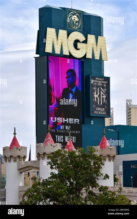 MGM Grand, casino, Las Vegas, Nevada, USA, North America Stock Photo ...