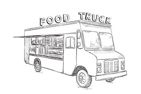 Hand Drawn Food Truck