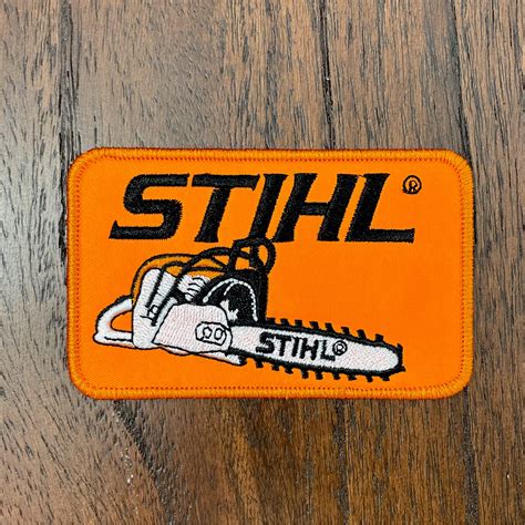 STIHL (Orange) Patch | Hat Patch | Whiskey Road Hat Company