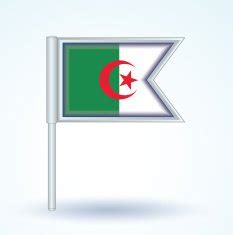 Flag of Algeria vector illustration N3 free image download