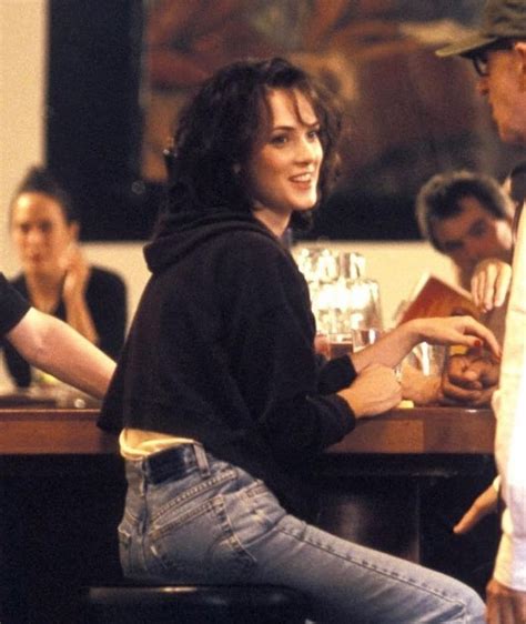 @dreamywinona’s Instagram post: “Winona on the set of 'Celebrity' 1997.” Winona Ryder Style ...