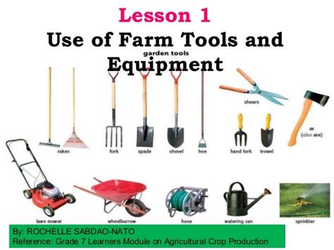 Manual Farm Tools