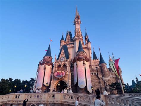 PHOTOS: Cinderella Castle Sparkles with 40th Anniversary Decor at Tokyo ...