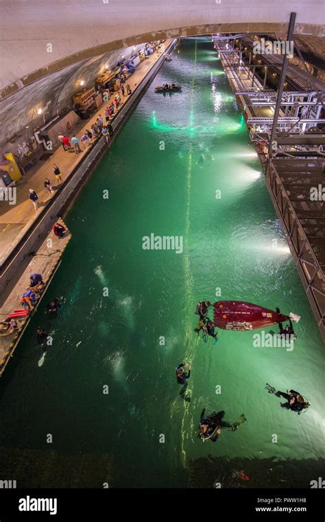 Second day of the International Human-Powered Submarine Races in the ...