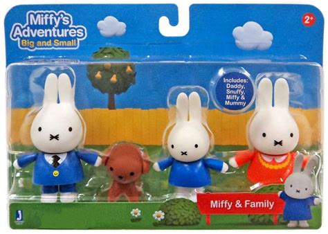 Miffys Adventures Big Small Miffy Family Exclusive Figure 4-Pack ...