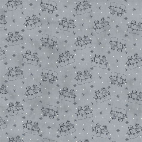 Snowman Gatherings IV 49250-12 Frozen by Primitive Gatherings for Moda Fabrics | Shabby Fabrics