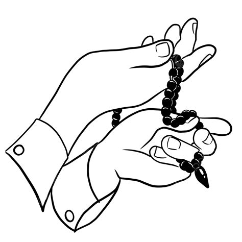 Hand Prayer, Prayer Drawing, Hand Drawing, Prayer Sketch PNG and Vector ...