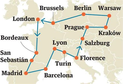 Five great Interrail itineraries across Europe | Europe train travel ...