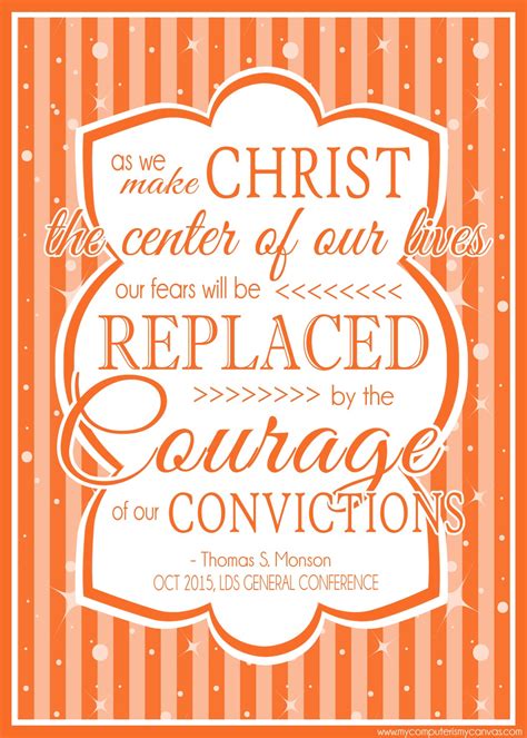 Printable LDS General Conference Quotes: October 2015 - My Computer is ...