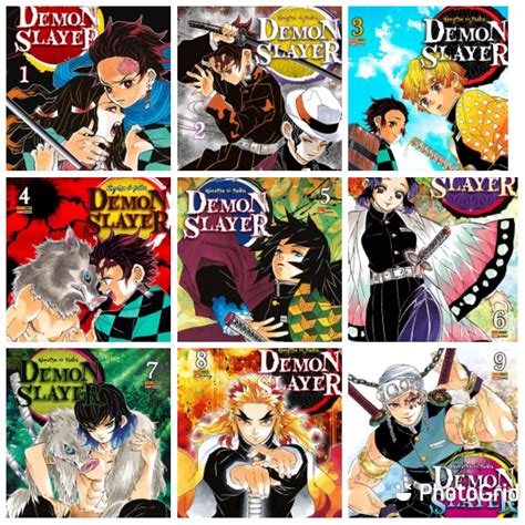 Mangá Demon Slayer Kimetsu no Yaiba | Shopee Brasil