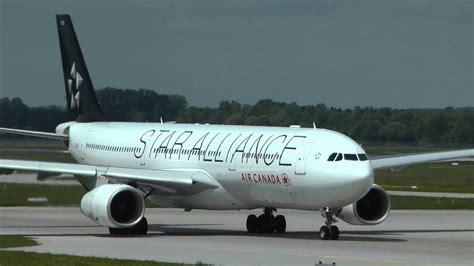 Air Canada Airbus A333 & US Airways Airbus A333 taxing @ Munich airport ( MUC / EDDM) HD - YouTube