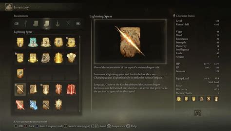 How to find the Lightning Spear Incantation in Elden Ring