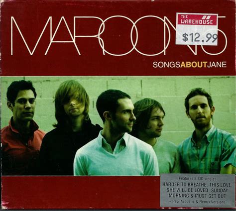 Maroon 5 – Songs About Jane (2004, Slipcase, CD) - Discogs