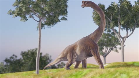 I recreated the Brachiosaurus from JP scene in blender using JWE2 ...