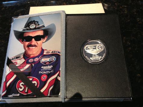 1992 Richard Petty Fan Appreciation Tour. 999 Commemorative Silver Coin