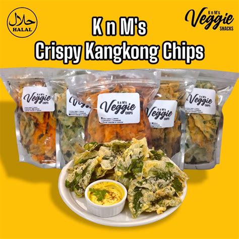 CRISPY KANGKONG CHIPS, Food & Drinks, Packaged & Instant Food on Carousell