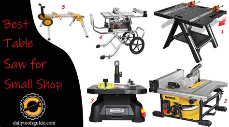 Top 3 Best Table Saw for Small Shop 2021 - Daily Tools Guide