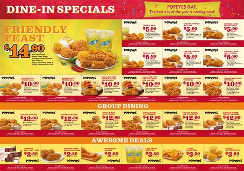 Popeyes: Dine-in Coupons Deals (1 Oct - 15 Nov 2015) | MoneyDigest.sg