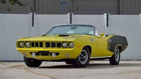 1971 Plymouth Cuda Convertible - 1 - Print Image Plymouth Muscle Cars ...