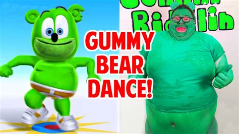 Gummy Bear's New Dance! (tik tok meme) - YouTube