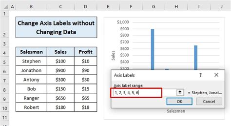 How to Change X-Axis Labels in Excel – Horizontal Axis - Earn and Excel