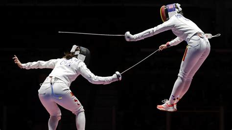 BBC Sport - Olympic Fencing, 2016, Final - Women's Team Epee