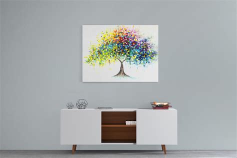 Tree of Life Canvas Wall Art Tree of Life Wedding Gift - Etsy