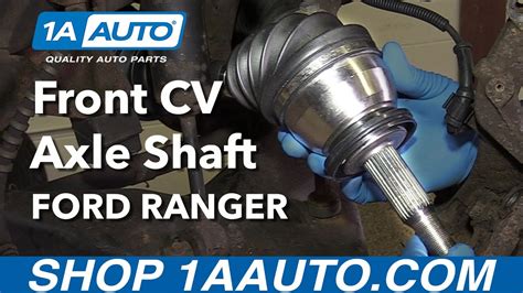 How to Replace Front CV Axle Shaft 01-02 Ford Ranger - YouTube