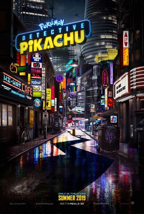 The poster for Detective Pikachu is FULL of Pokemon awesomeness ...