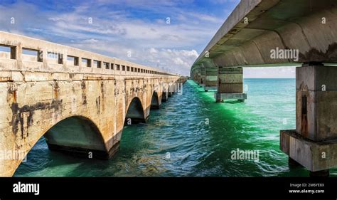 Overseas Highway bridge to the Key West, Florida, USA Stock Photo - Alamy