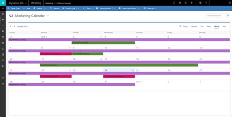 Marketing calendar for planning - Release Notes | Microsoft Learn