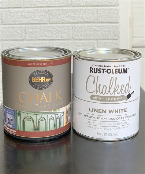 Behr Chalk Paint vs Rust-Oleum Chalk Paint - Sarah Joy Blog | Chalk ...