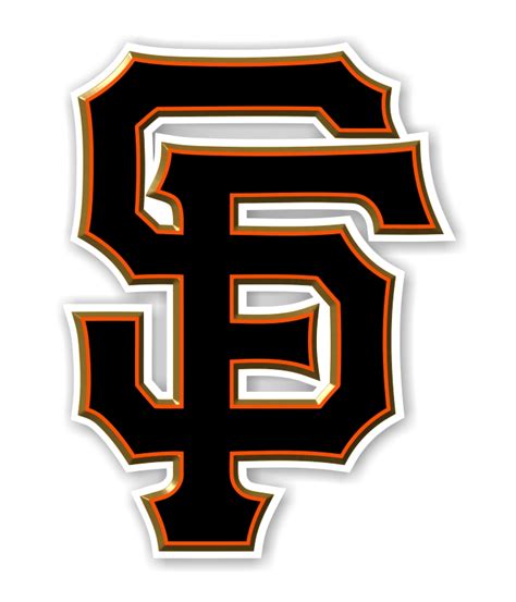 San Francisco Giants "SF" Precision Cut Decal / Sticker