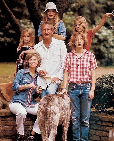 Paul Newman and Joanne Woodward and family | Paul newman, Joanne ...