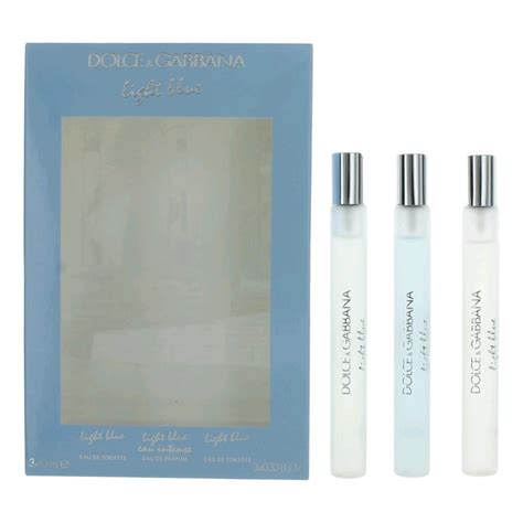 Dolce & Gabbana - Light Blue by Dolce & Gabbana, 3 Piece Gift Set for Women - Walmart.com ...