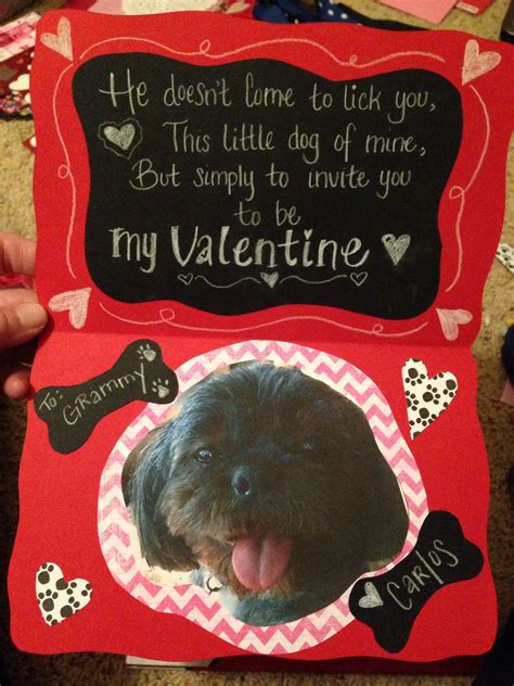 Dog valentines day card | Dog valentines, Valentines, Dogs