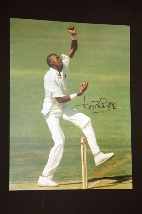 Curtly Ambrose - Montage Moments Authentic Memorabilia Shop.