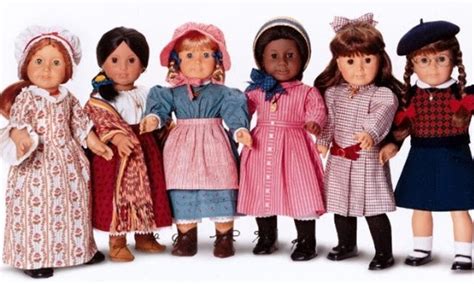 The original American Girl Dolls! I'm embarrassed to admit how much of my parents money went ...