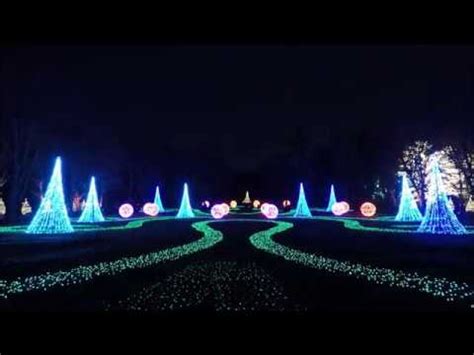 December 19, 2017 Newfields Winter Lights - Clip 2 - YouTube