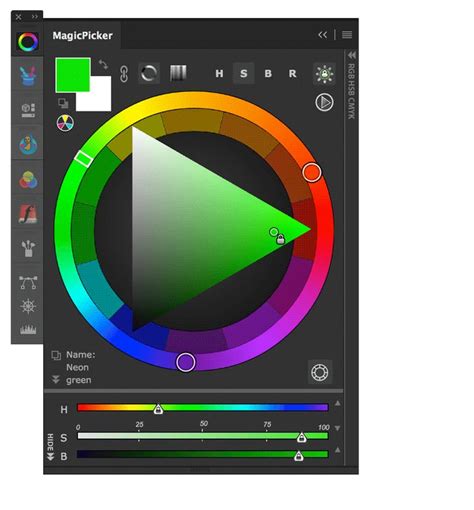 Photoshop color wheel plugin - baphelp