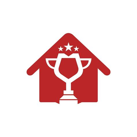 Prize Cup home logo design. Trophy icon design. Award logo template ...