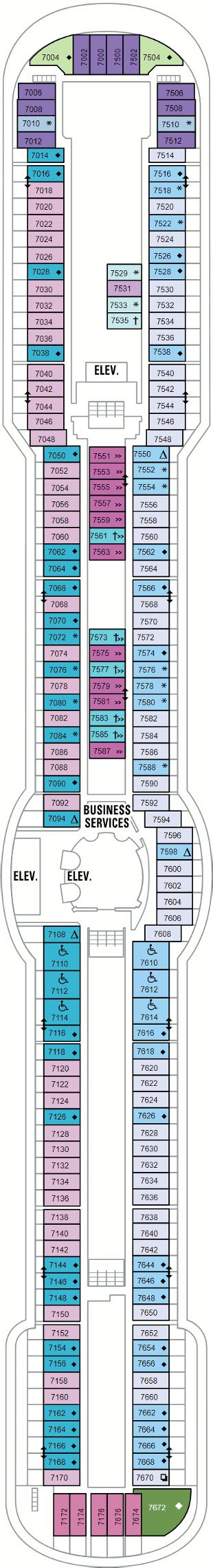 Royal Caribbean's Radiance of the Seas Cruise Ship, 2019, 2020 and 2021 ...