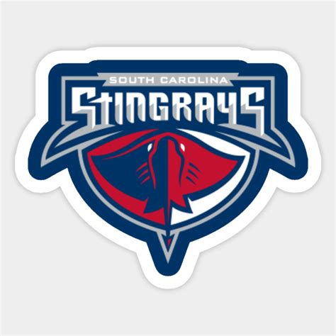 SOUTH CAROLINA STINGRAYS - South Carolina Stingrays - Sticker | TeePublic