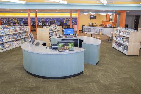 NT Public Library Circulation Desk & Staff Toilet Room - Willett Builders, Inc.